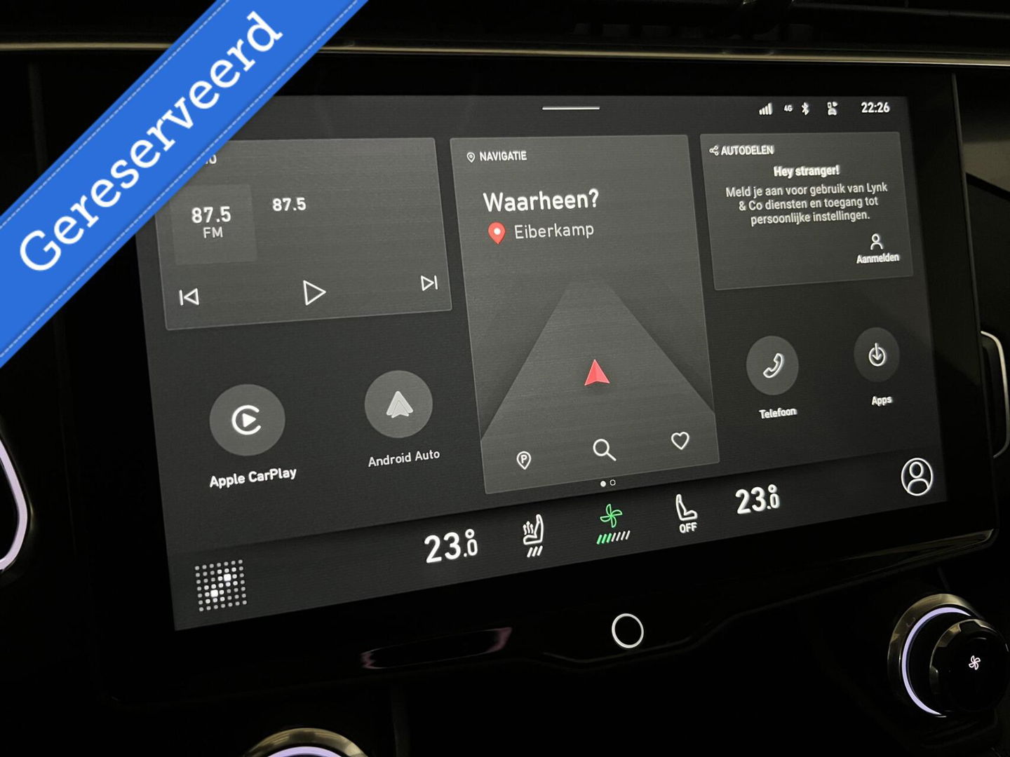 Lynk & Co 01 1.5 Plug-in Black Edition Carplay Sfeerver. 360° NAP