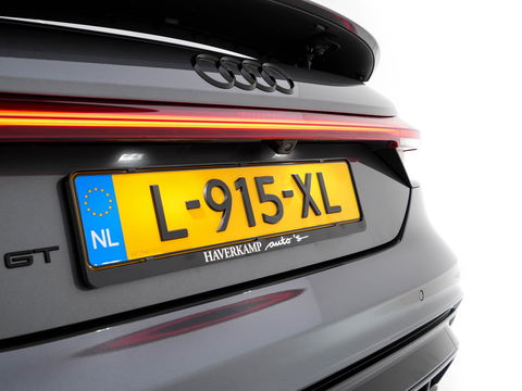 Audi e-tron GT 93 kWh Quattro [ 3-Fase ] {SOH-93%} (INCL-BTW) *PANO | FULL-LED | LUXURY-LEATHER | AUDI-SOUNDSYSTEM | DIGI-COCKPIT | NAVI-FULLMAP | HEATED-SPORTSEATS | TOP-VIEW | DAB | KEYLESS | LANE-ASSIST | SHIFT-PADDLES | PRIVACY-GLASS | 20