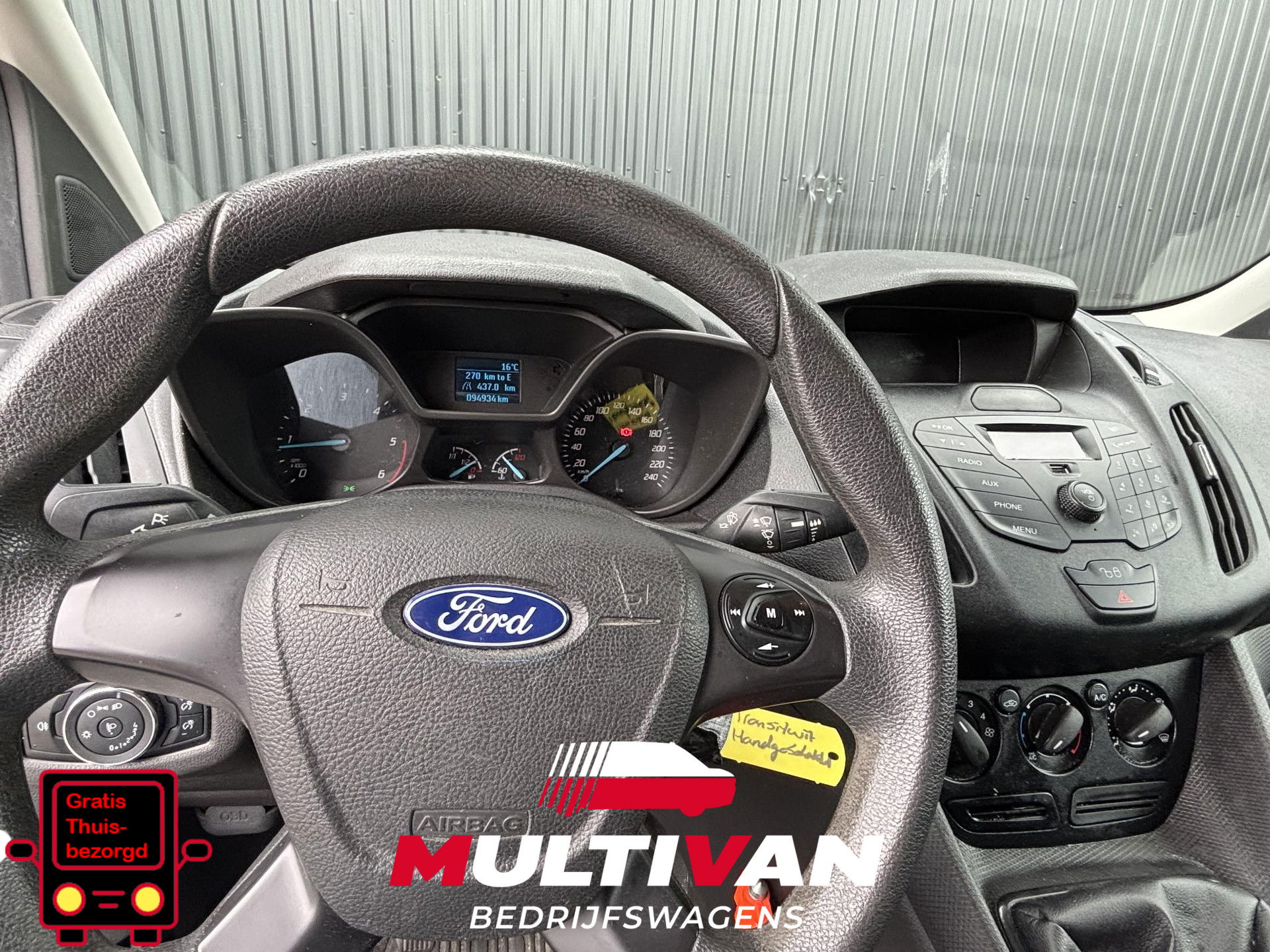Ford Transit Connect L1 | TREKHAAK | SCHUIFDEUR | AIRCO | BLUETOOTH