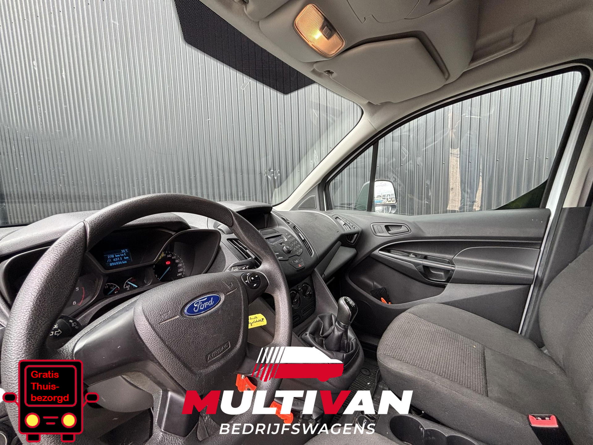Ford Transit Connect L1 | TREKHAAK | SCHUIFDEUR | AIRCO | BLUETOOTH