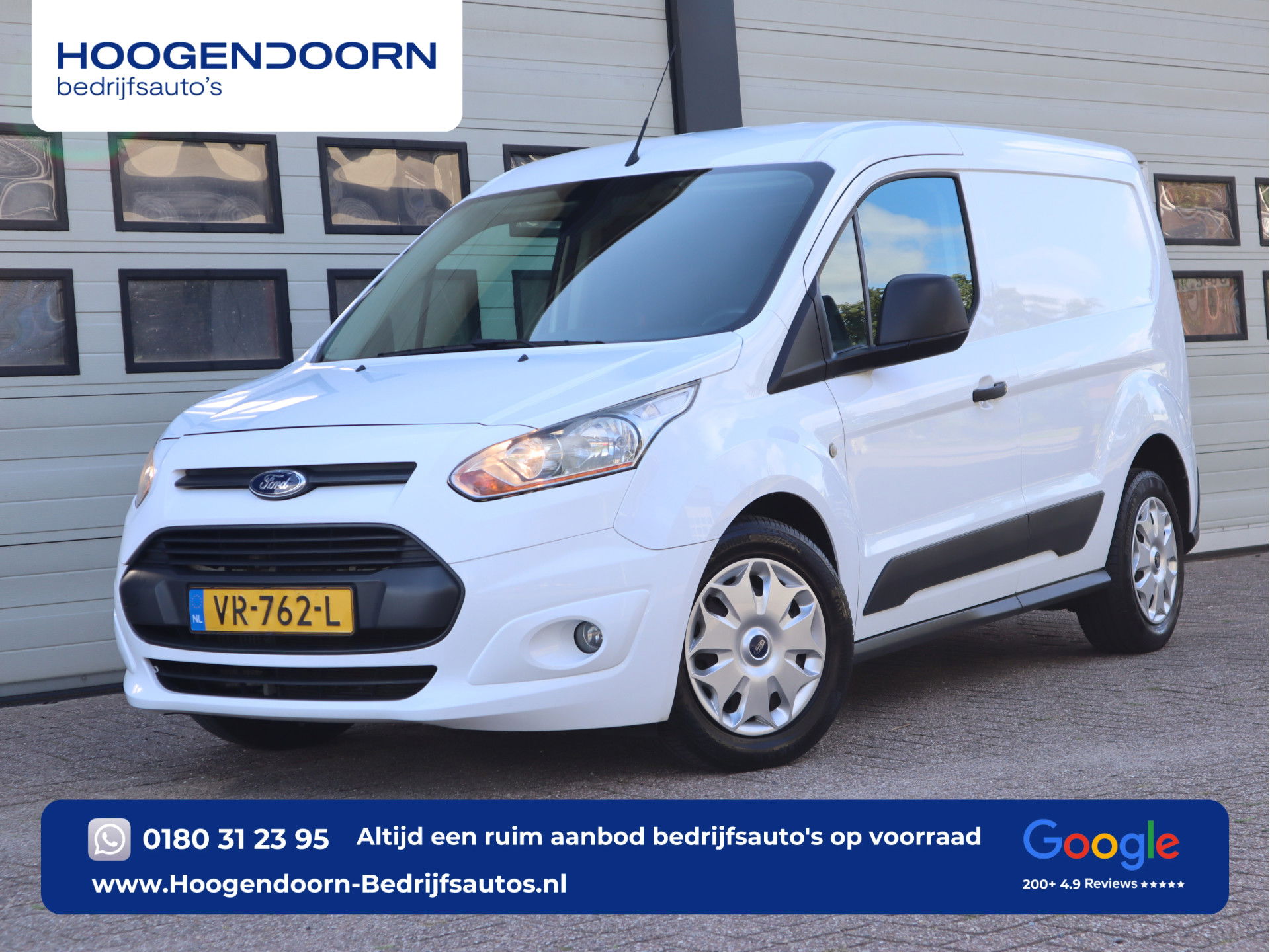 Ford Transit Connect 1.6 TDCI 75pk - 3 Zits - Airco - Trekhaak