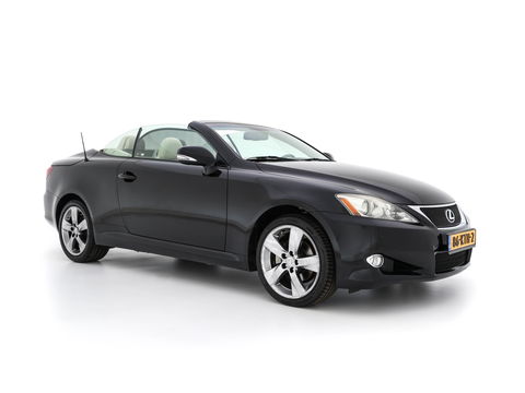 Lexus IS Cabriolet 250C Luxury AUT. * LUXURY-LEATHER | NAVI-FULLMAP | KEYLESS | PDC | SHIFT-PADDLES | CRUISE | ECC | HEATED-SEATS | CAMERA | AIRSCARF | 18''ALU *