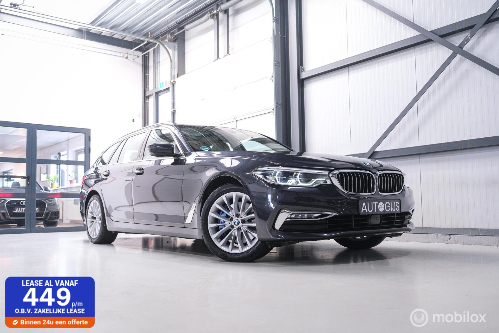 BMW 5 Serie Touring 540i xDrive High Executive 340 pk | Harman Kardon | Panorama | Memory | Stoelkoeling | Adaptive | Luchtvering | LED | NA