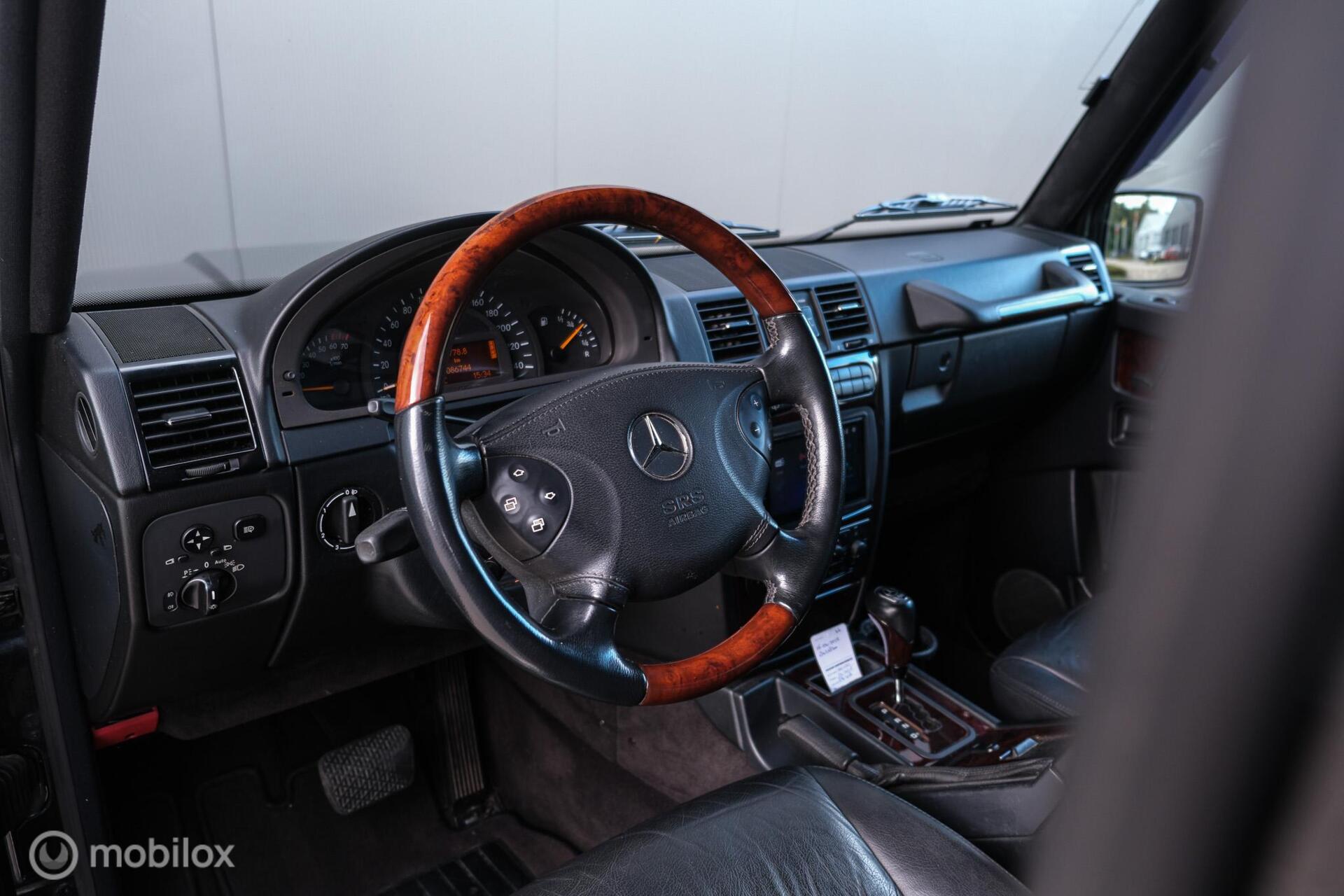 Mercedes-Benz G-Klasse 500 St.Wagon | CarPlay | Camera | Youngtimer | Trekhaak | Alcantara hemel | Rijklaar |