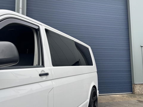 Volkswagen Transporter 2.0 TDI L2H1 Trendline DUBBEL CABINE / AIRCO / LEER / VERLAAGD / SPOILERS