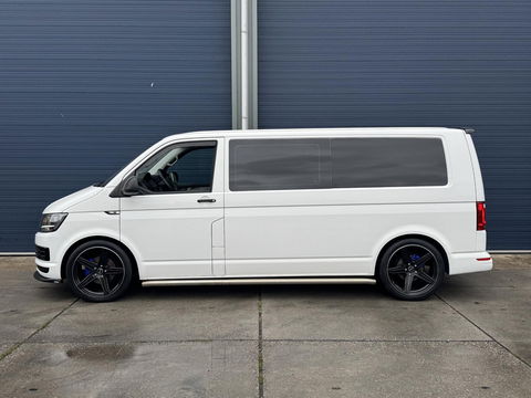 Volkswagen Transporter 2.0 TDI L2H1 Trendline DUBBEL CABINE / AIRCO / LEER / VERLAAGD / SPOILERS