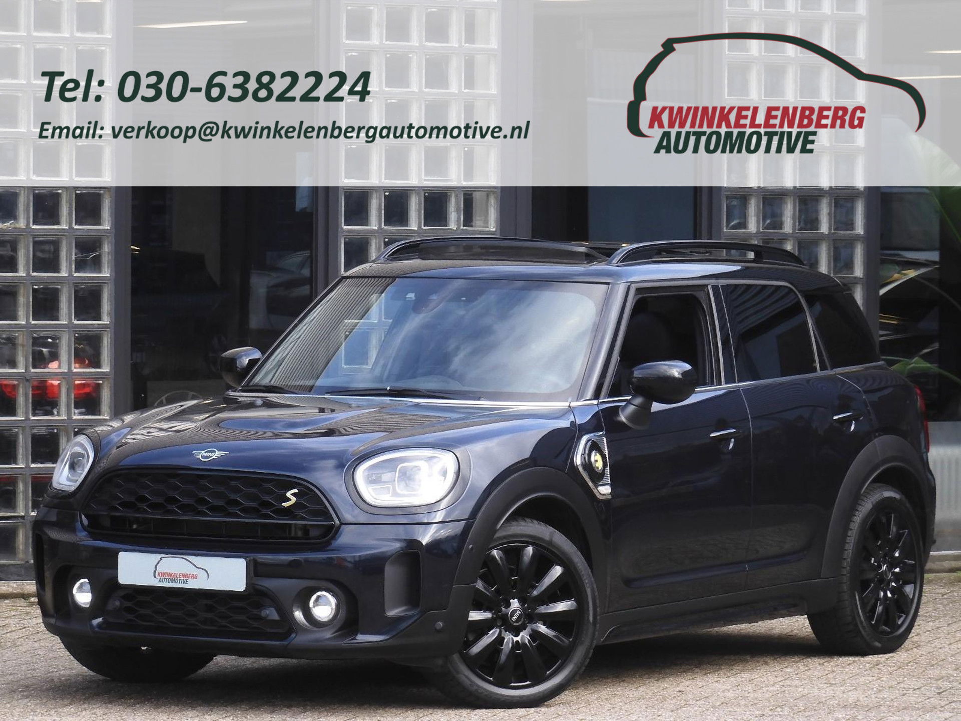 MINI Countryman COOPER S E ALL4/ PANORAMADAK/ LEER/ CAMERA/ ELEKT. KLEP/ SFEERVERLICHTING