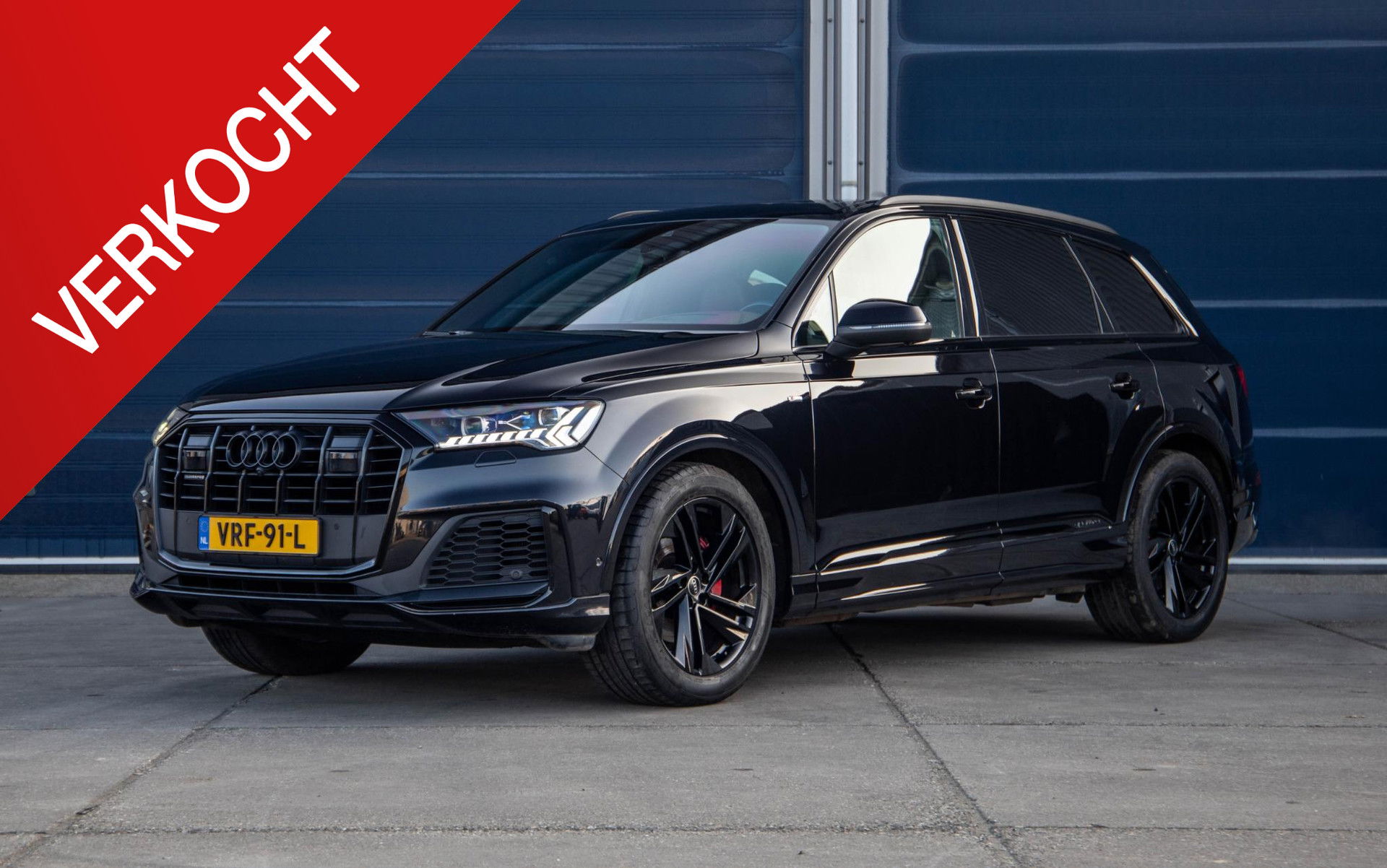 Audi Q7 SQ7 S-Line Grijs kenteken 3X S-LINE / 360 CAMERA / ADAPTIVE CRUISE CONTROLE / BLACK LINE