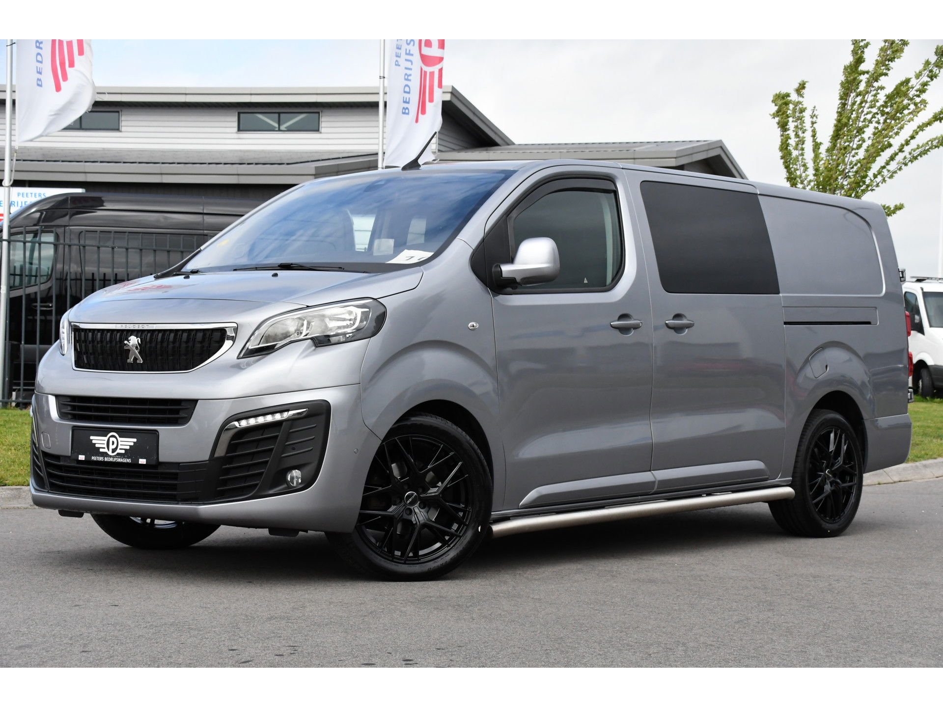 Peugeot Expert 2.0 BlueHDI 120 L3 PB Edition MARGE! Camera, Cruise, Carplay, Automaat, Multimedia, Sensoren, 2 x Schuifdeur, Uniek!