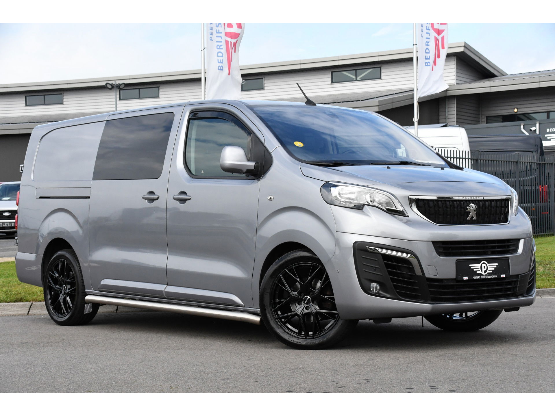Peugeot Expert 2.0 BlueHDI 120 L3 PB Edition MARGE! Camera, Cruise, Carplay, Automaat, Multimedia, Sensoren, 2 x Schuifdeur, Uniek!