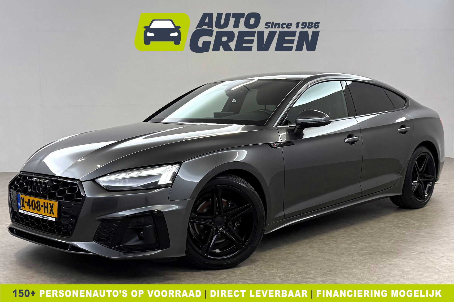 Audi A5 35 TFSI 150PK Black Edition S-Line | Camera | LED | Virtual Cockpit | Carplay | Stoelverwarming | 18''LMV