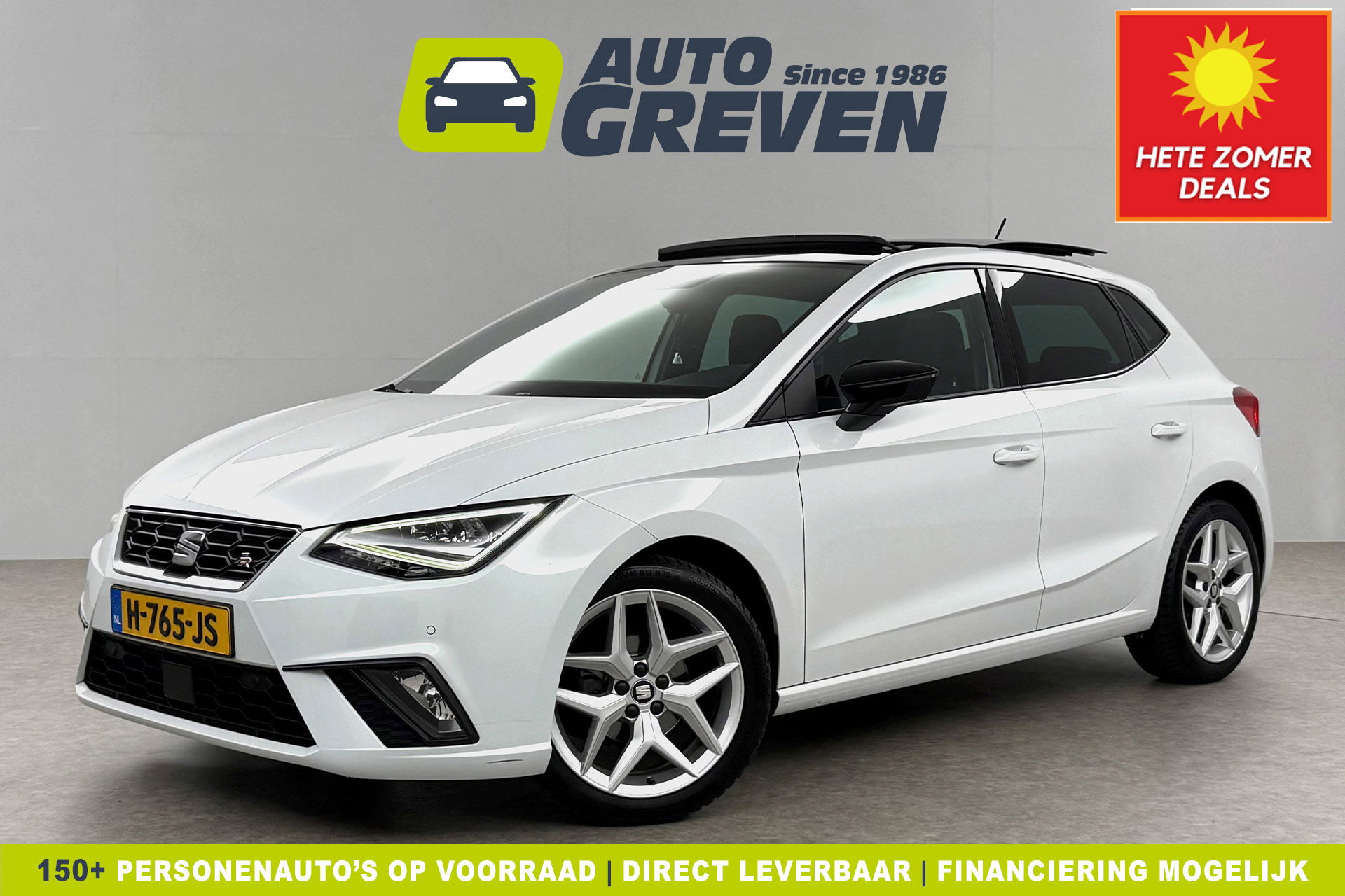 SEAT Ibiza 1.0 TSI FR | Panoramadak |  Beats Audio | Camera | Carplay | LED | 17"LMV