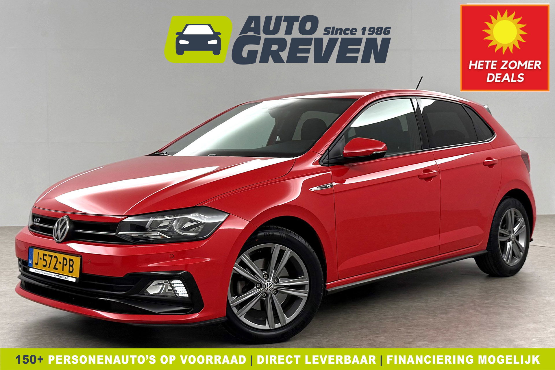 Volkswagen Polo 1.0 TSI 116PK R-line | LED | Virtual Cockpit | Adaptive Cruise | Carplay | Camera | PDC