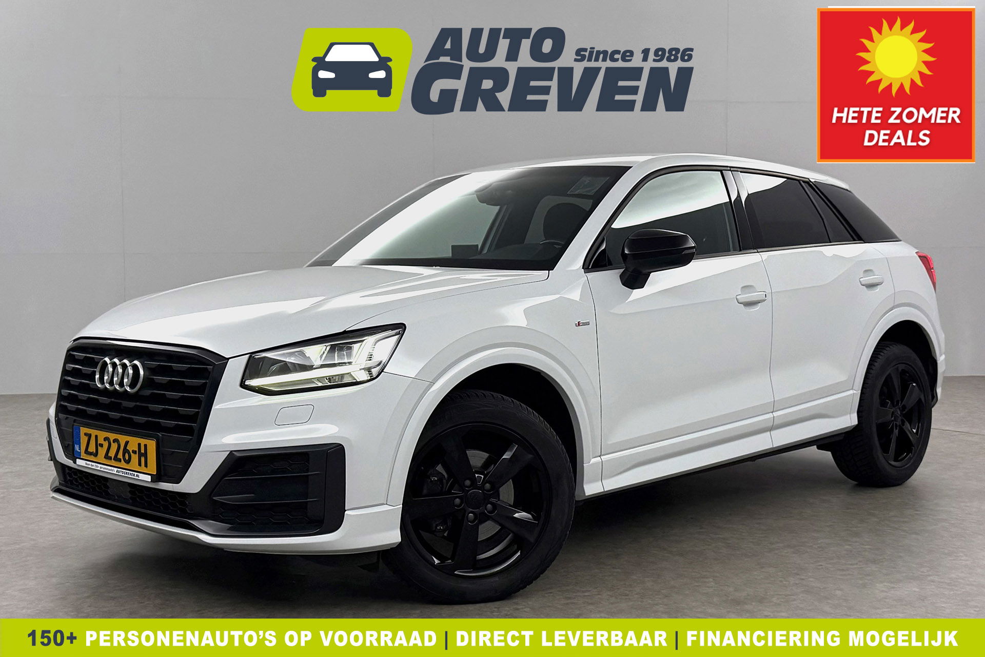 Audi Q2 35 TFSI CoD Sport S-line | LED | Cruisecontrol | Navigatie | Clima | Parkeersensoren | 17''LMV
