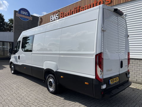Iveco Daily 35S16V 2.3 410 L4H2 DC 7 persoons / ideaal voor motorsport camper / lease vanaf € 536 / mag 3500 kg trekken / climate control / euro 6 diesel / 270 graden achterdeuren !