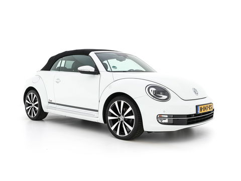 Volkswagen Beetle Cabriolet 1.6 TDI Design Cup Aut. *LUXURY-LEATHER | FENDER-AUDIO | CARPLAY | COMFORT-SEATS | HEATED-SEATS | ECC | SHIFTPADDLES | PDC | AIRSCARF | CRUISE | 19''ALU*