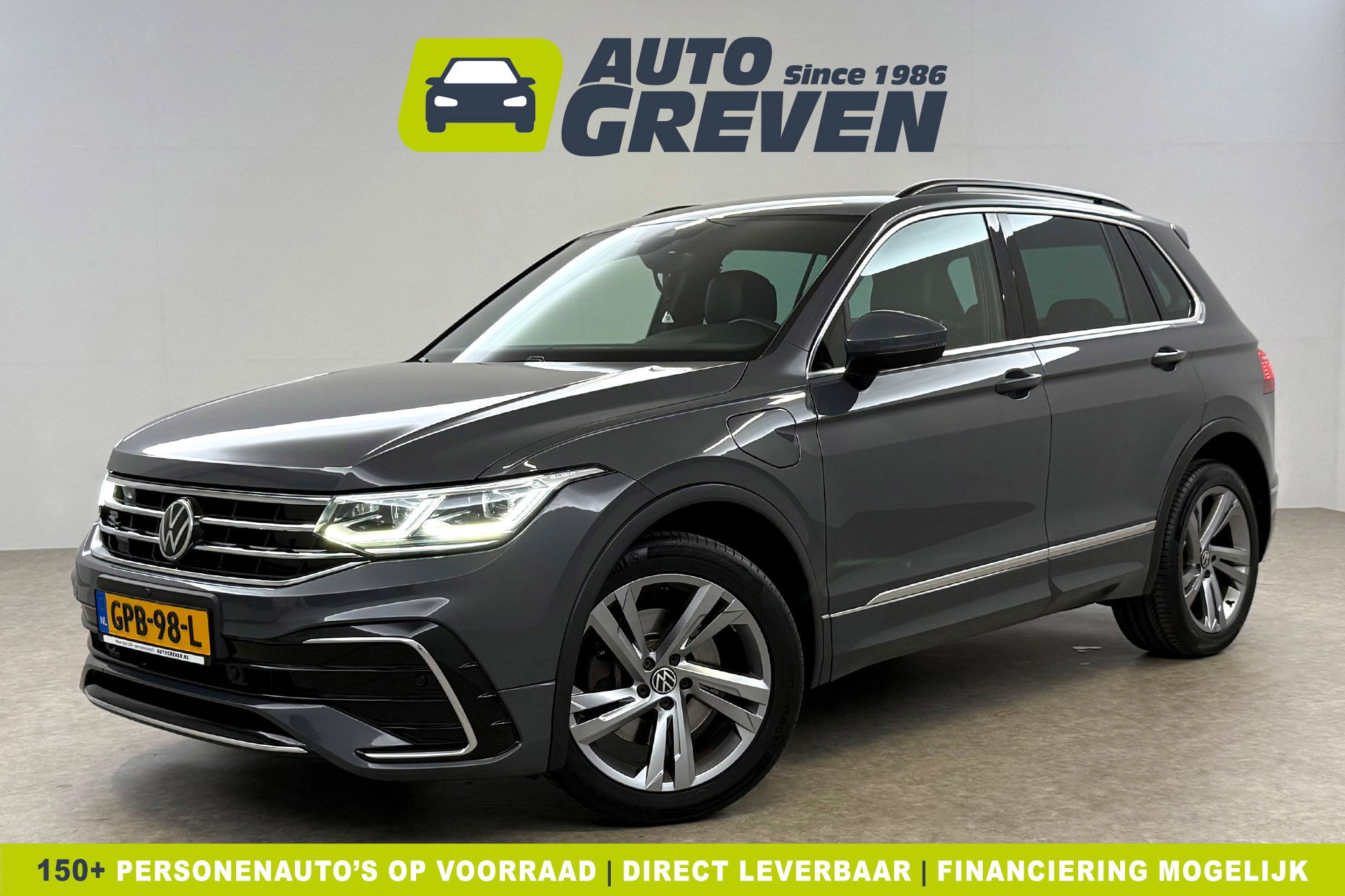 Volkswagen Tiguan 1.4 TSI eHybrid 225PK R-Line | 360° Camera | Sfeerverl. | IQ LED | Carplay | Virtual Cockpit | Trekhaak | 19"LMV