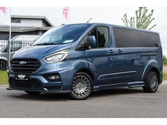 Ford Transit Custom 320 2.0 TDCI L2H1 MS-RT DC Full Options! Adaptieve Cruise, Camera, Carplay, 185PK, Xenon, Automaat, Leder, Stoelverwarming, Trekhaak, Uniek!