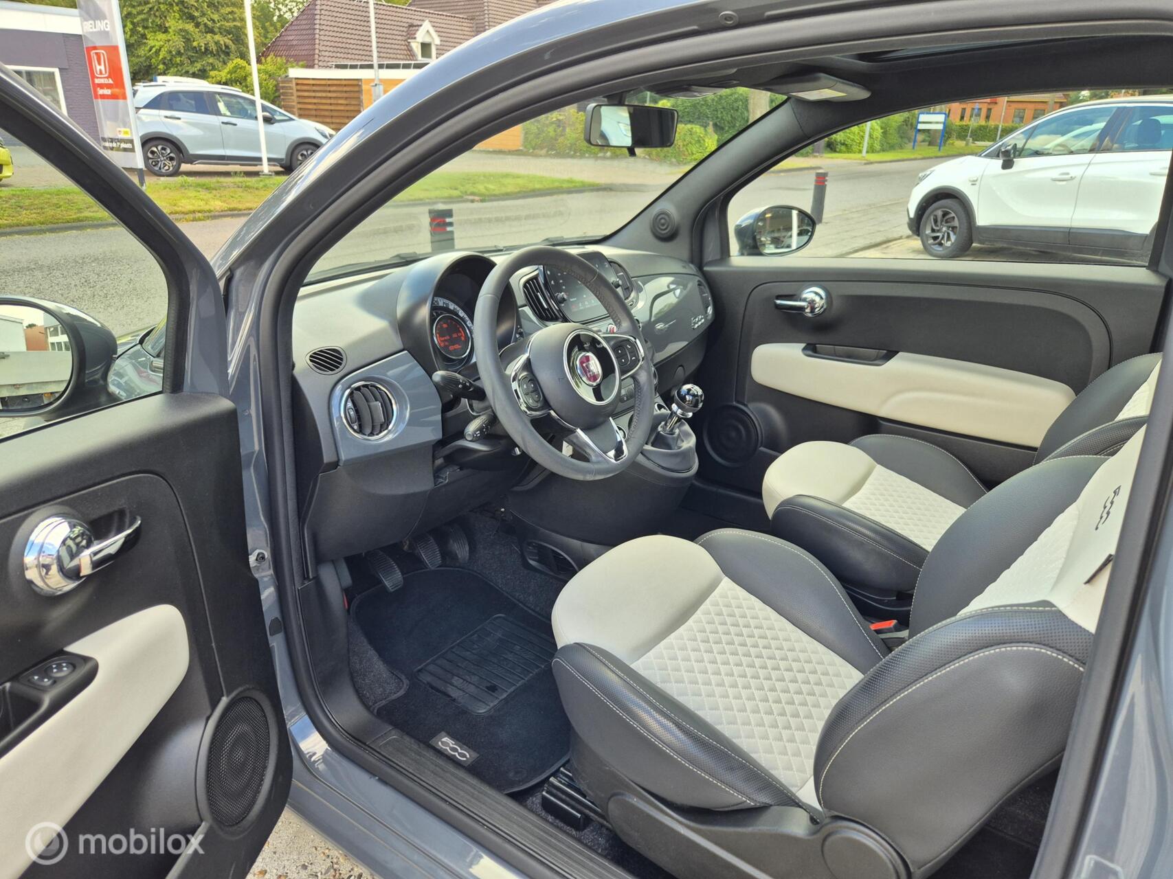 Fiat 500 1.0 Hybrid Dolcevita, Pano, Carplay, Cruise, PDC