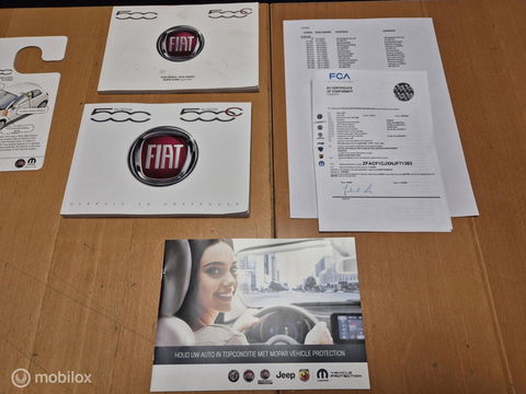 Fiat 500 1.0 Hybrid Dolcevita, Pano, Carplay, Cruise, PDC