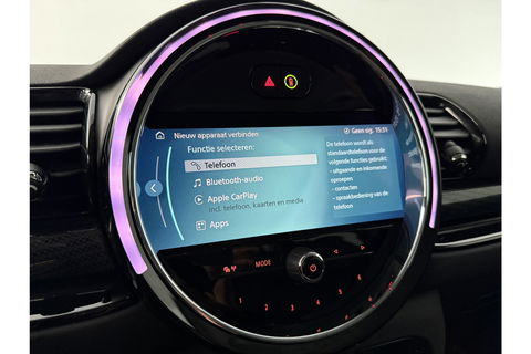 MINI Clubman 1.5 Cooper Classic | Camera | Sfeerverlichting | Virtual Cockpit | LED | Carplay | Navigatie | Leder