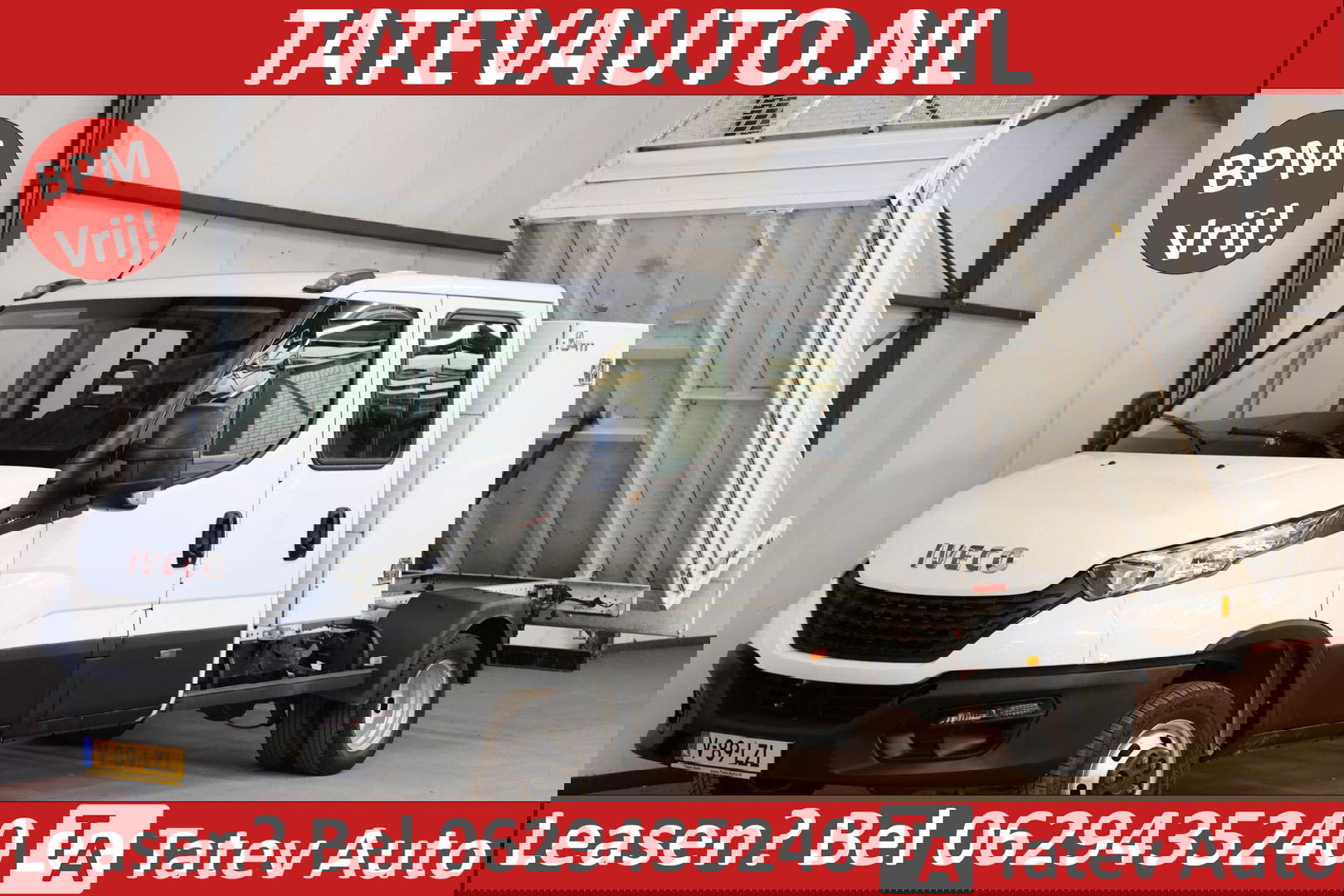 Iveco Daily 35C16 3.0 160PK KIPPER DUBBEL CABINE EURO 6