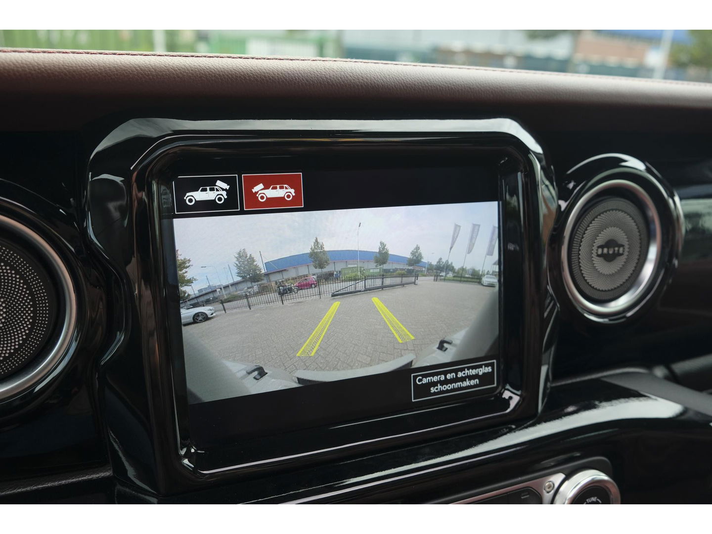 Jeep Wrangler BRUTE Richmond 380pk 4xe Hybrid Diamond leder Navigatie NLauto Stuur+stoelverwarming Clima Cruise 20" LMV CUSTOM!!