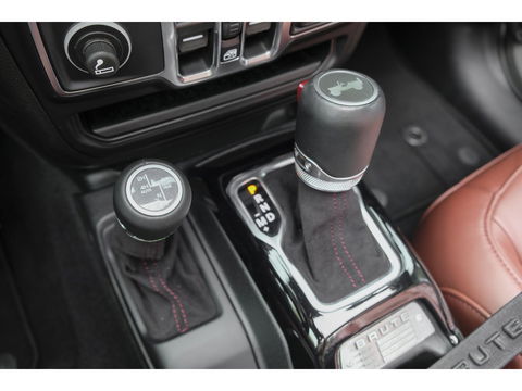Jeep Wrangler BRUTE Richmond 380pk 4xe Hybrid Diamond leder Navigatie NLauto Stuur+stoelverwarming Clima Cruise 20" LMV CUSTOM!!