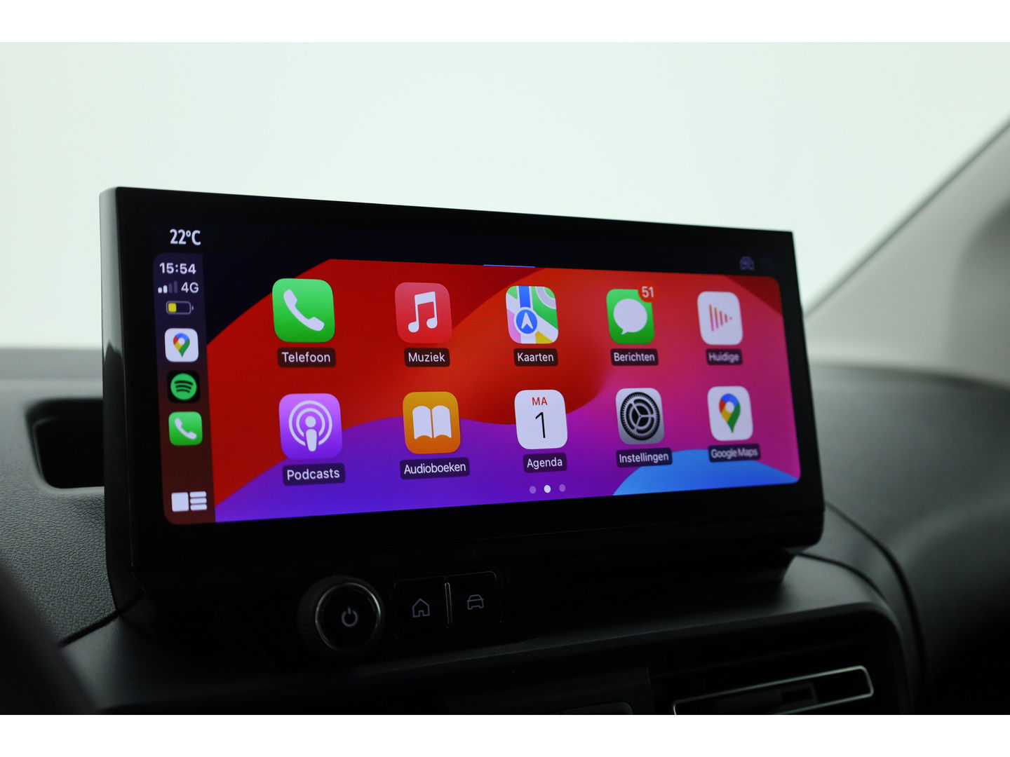 Toyota PROACE CITY Electric Pro Touch & Go XXL | L2 | 3 pers. | Navi | 10" scherm | Airco | Cruise | CarPlay