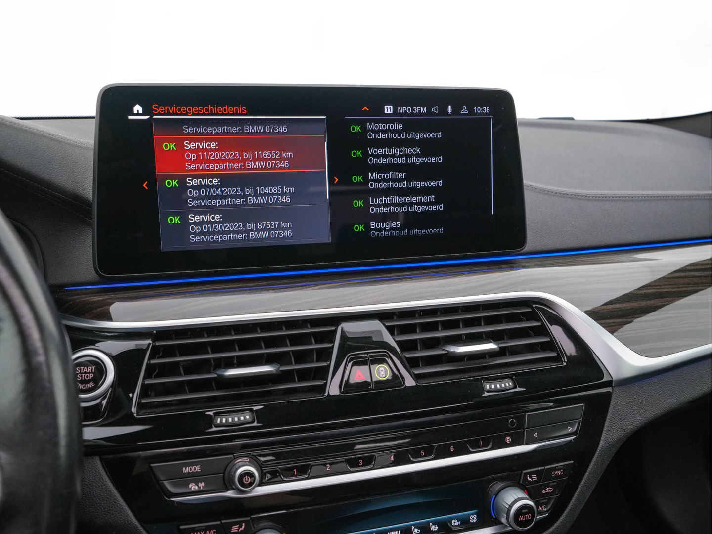 BMW 5 Serie 540i xDrive High Executive Edition (INCL-BTW ) Aut.*PANO | LUXURY-LEATHER | LASER-LIGHT | BOWERS&WILKINS-AUDIO | MEMORY-PACK | HEATED/COOLED-COMFORTSEATS | DIGI-COCKPIT | NAVI-FULLMAP | SHIFT-PADDLES | CRUISE | 18''ALU*