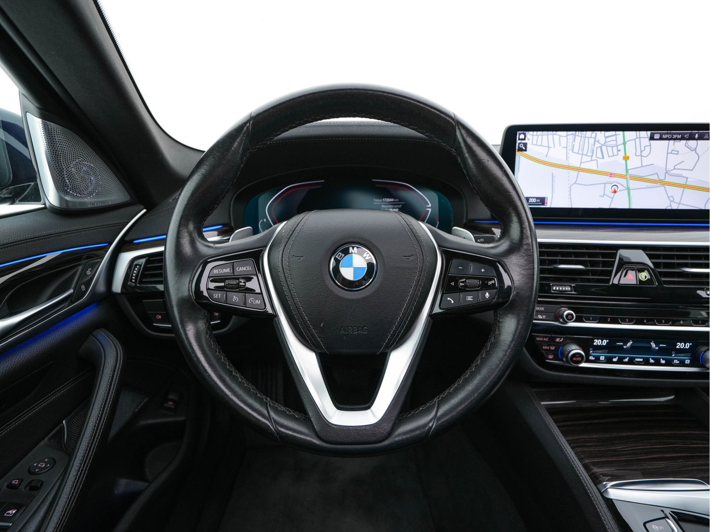 BMW 5 Serie 540i xDrive High Executive Edition (INCL-BTW ) Aut.*PANO | LUXURY-LEATHER | LASER-LIGHT | BOWERS&WILKINS-AUDIO | MEMORY-PACK | HEATED/COOLED-COMFORTSEATS | DIGI-COCKPIT | NAVI-FULLMAP | SHIFT-PADDLES | CRUISE | 18''ALU*