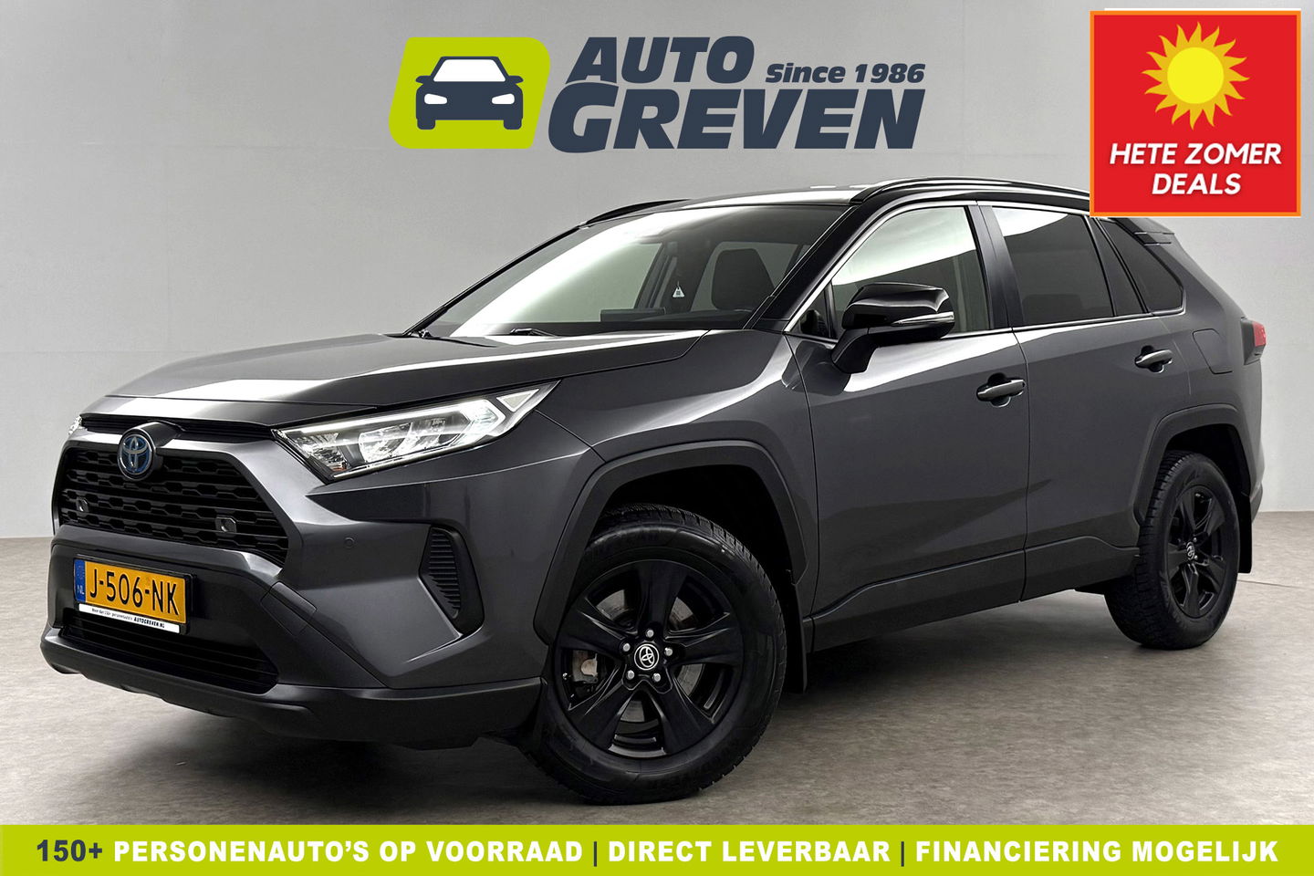 Toyota RAV4 2.5 Hybrid Bi-Tone | 242PK | LED | Carplay | Clima | Cruisecontrol | Parkeersensoren | 17"LMV