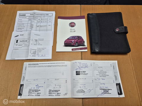 Fiat 500C 0.9 TwinAir Carplay, Camera, Cruise, Leer, Clima