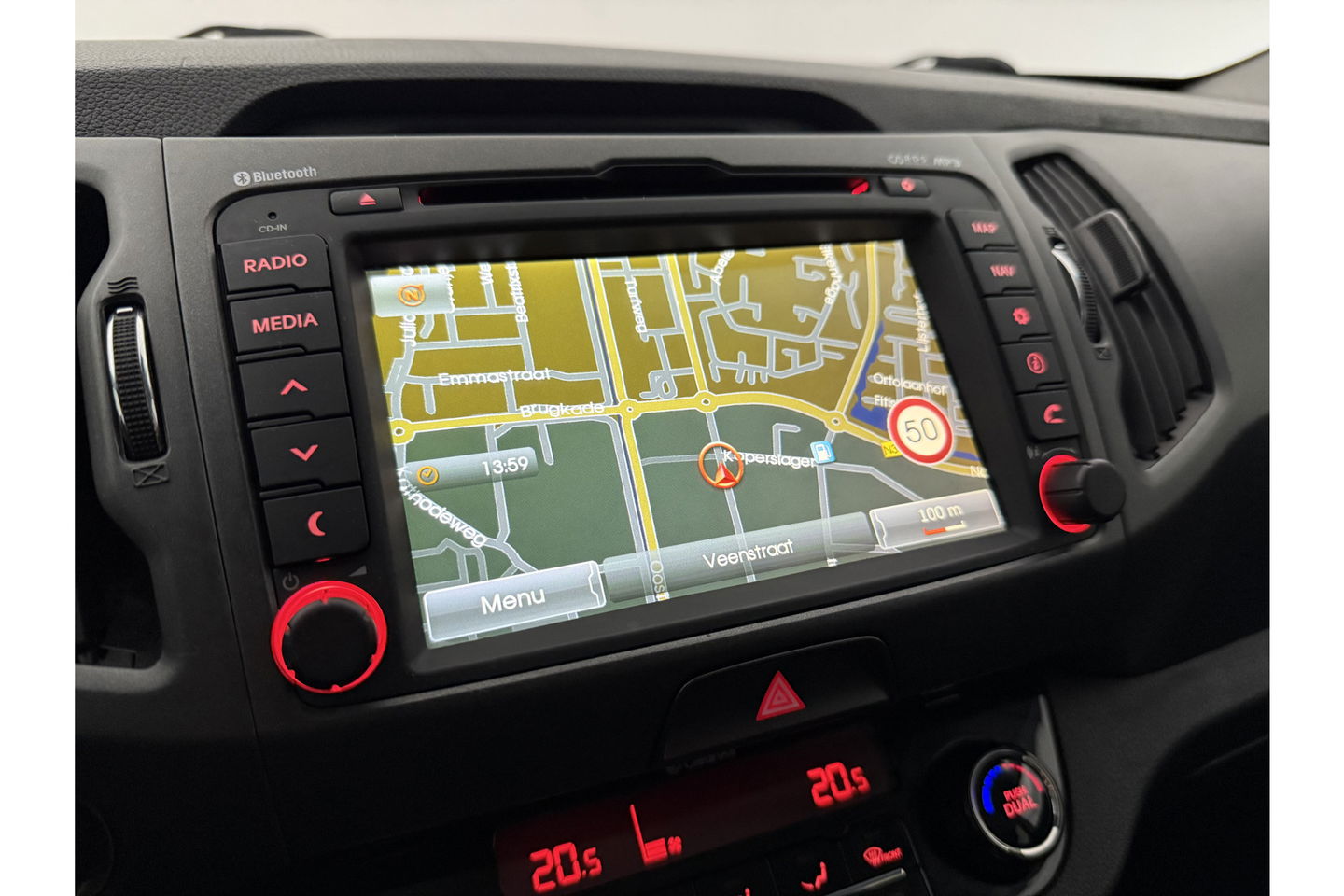 Kia Sportage 1.6 GDI Plus Pack | Camera | LED | Cruise | Clima | Navigatie | PDC | 17''LMV