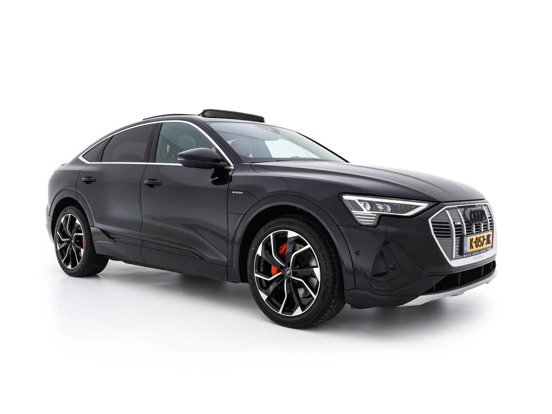 Audi e-tron Sportback 50 Quattro S-line Edition 71 kWh [ 3-Fase ] { SOH-100%} (INCL-BTW) *PANO | LEATHER-FABRIC | FULL-LED | ADAPTIVE-CRUISE | MEMORY-PACK | AIR-SUSPENSION | DIGI-COCKPIT | HEATED-SPORTSEATS | NAVI-FULLMAP | ECC | PDC | CRUISE | 20''ALU*