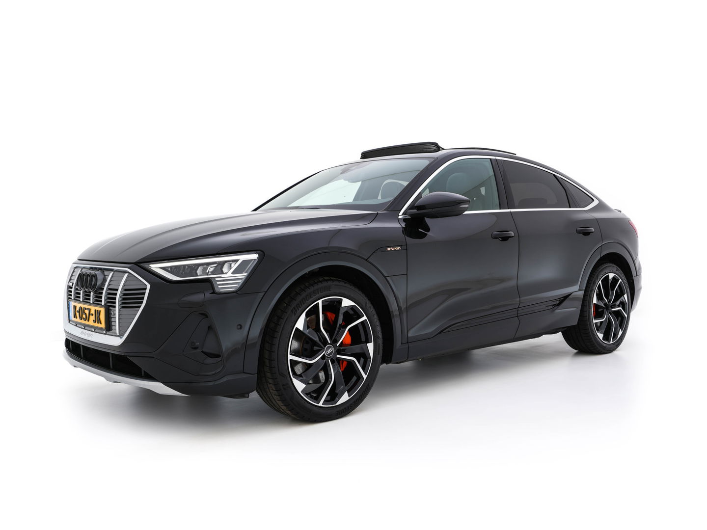 Audi e-tron Sportback 50 Quattro S-line Edition 71 kWh [ 3-Fase ] { SOH-100%} (INCL-BTW) *PANO | LEATHER-FABRIC | FULL-LED | ADAPTIVE-CRUISE | MEMORY-PACK | AIR-SUSPENSION | DIGI-COCKPIT | HEATED-SPORTSEATS | NAVI-FULLMAP | ECC | PDC | CRUISE | 20''ALU*