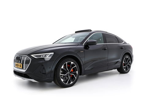 Audi e-tron Sportback 50 Quattro S-line Edition 71 kWh [ 3-Fase ] { SOH-100%} (INCL-BTW) *PANO | LEATHER-FABRIC | FULL-LED | ADAPTIVE-CRUISE | MEMORY-PACK | AIR-SUSPENSION | DIGI-COCKPIT | HEATED-SPORTSEATS | NAVI-FULLMAP | ECC | PDC | CRUISE | 20''ALU*