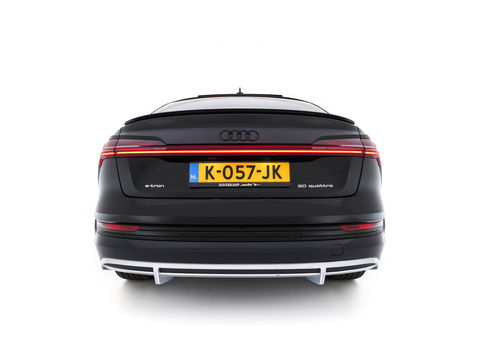Audi e-tron Sportback 50 Quattro S-line Edition 71 kWh [ 3-Fase ] { SOH-100%} (INCL-BTW) *PANO | LEATHER-FABRIC | FULL-LED | ADAPTIVE-CRUISE | MEMORY-PACK | AIR-SUSPENSION | DIGI-COCKPIT | HEATED-SPORTSEATS | NAVI-FULLMAP | ECC | PDC | CRUISE | 20''ALU*