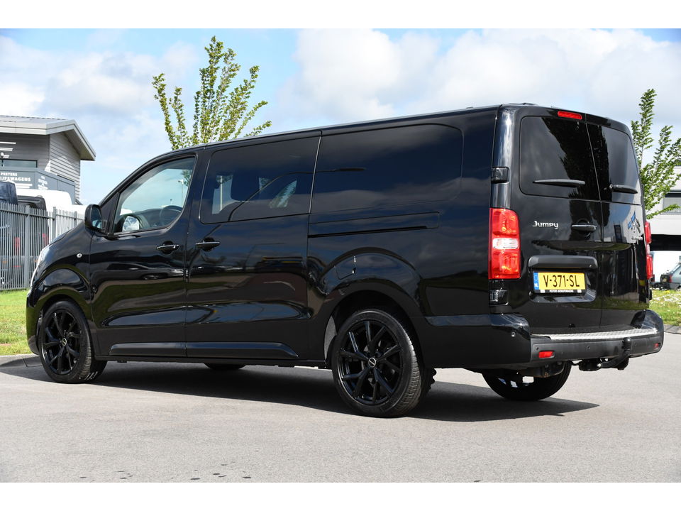 Citroën Jumpy 2.0 BlueHDI 180 DC Black Edition MARGE! Camera, Cruise, 177pk, Automaat, 2 x Schuifdeur, Sensoren, Trekhaak, Uniek!