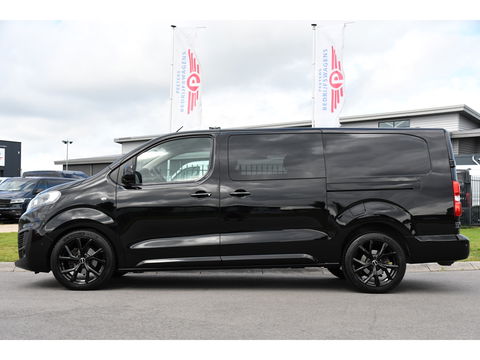Citroën Jumpy 2.0 BlueHDI 180 DC Black Edition MARGE! Camera, Cruise, 177pk, Automaat, 2 x Schuifdeur, Sensoren, Trekhaak, Uniek!