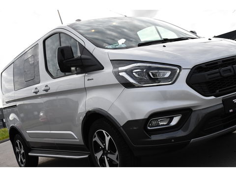 Ford Transit Custom 2.0 TDCI L1H1 Active DC Full Options! Adaptieve Cruise, Camera, Xenon, Carplay, Leder, Automaat, 170pk, Multimedia, Uniek!