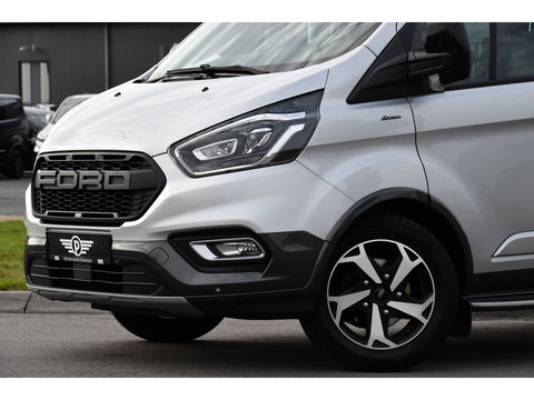 Ford Transit Custom 2.0 TDCI L1H1 Active DC Full Options! Adaptieve Cruise, Camera, Xenon, Carplay, Leder, Automaat, 170pk, Multimedia, Uniek!