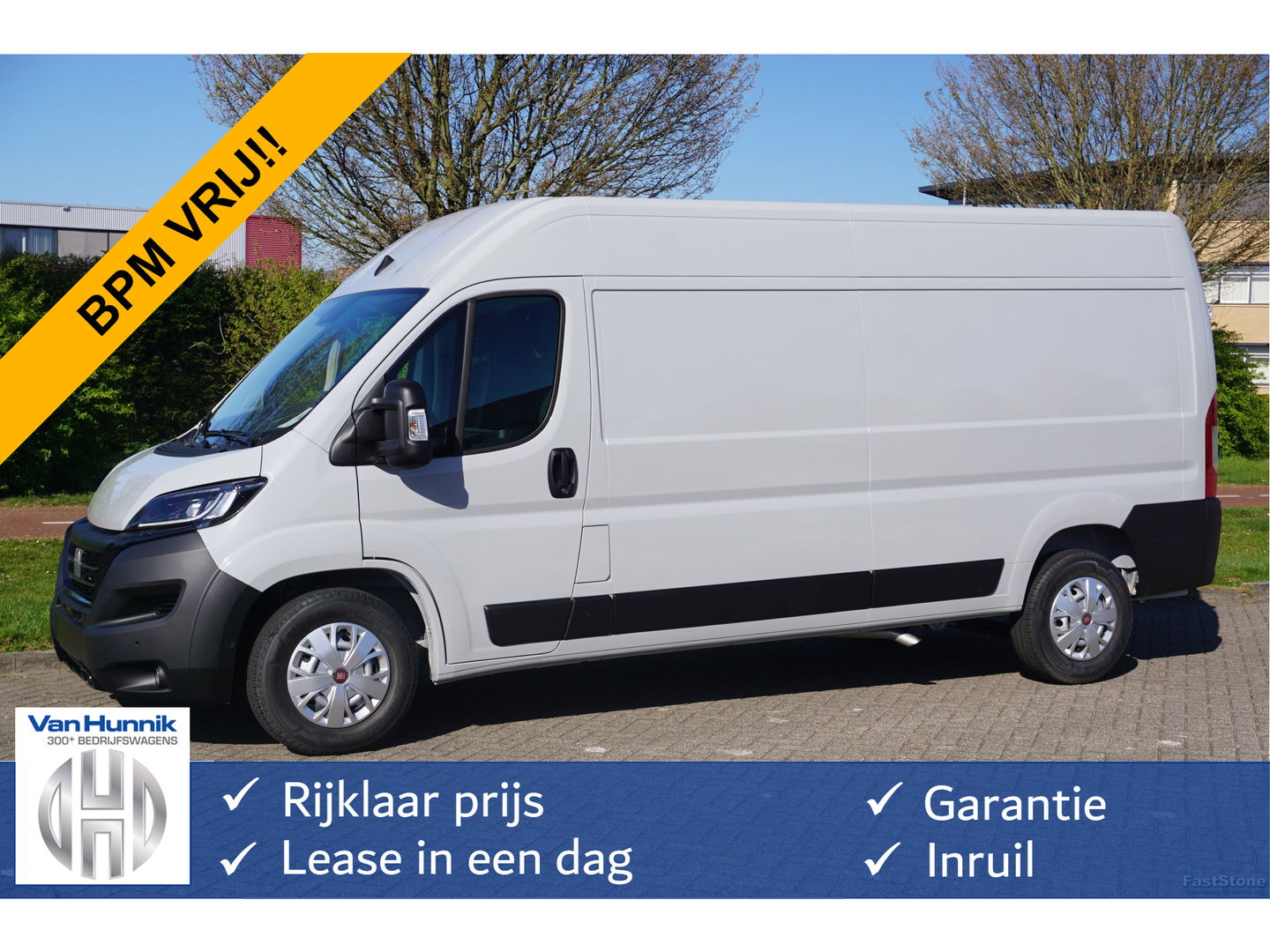 Fiat Ducato Maxi 35 2.2 180PK L3H2 Automaat BPM VRIJ!! Clima, Navi, LED, Cam, Gev. Stoel, Trekhaak, 270° Deur NR. 198