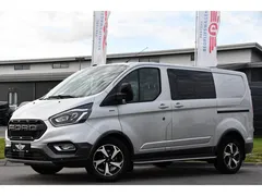 Ford Transit Custom 2.0 TDCI L1H1 Active DC Full Options! Adaptieve Cruise, Camera, Xenon, Carplay, Leder, Automaat, 170pk, Multimedia, Uniek!