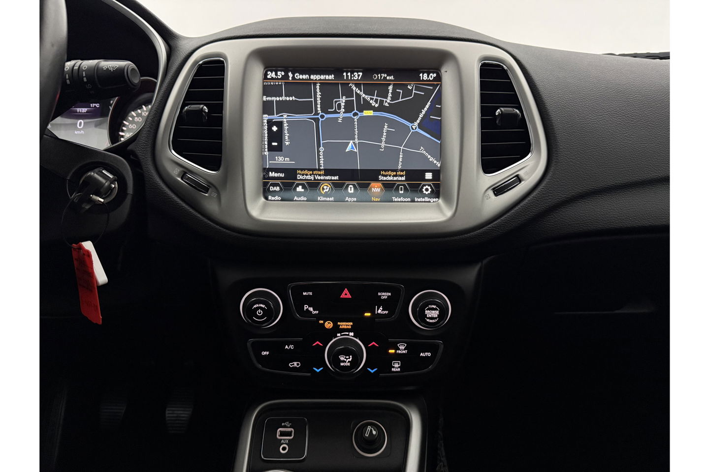 Jeep Compass 1.4 MultiAir 141PK Longitude | Camera | Cruise Control | Clima | Navigatie | PDC | 17"LMV | Carplay