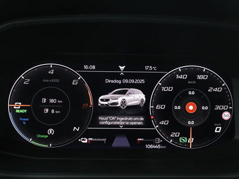 CUPRA Leon Sportstourer 1.4 TSI eHybrid PHEV VZ | Trekhaak Wegklapbaar | Stuurverwarming | Full LED | Camera | Stoelverwarming | Apple Carplay
