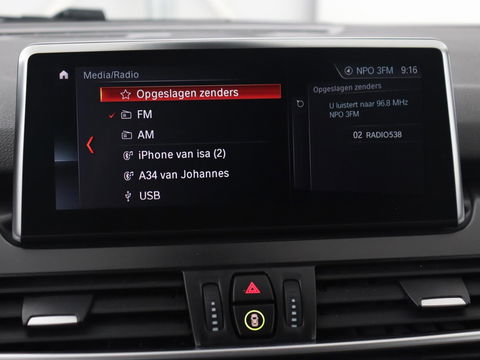 BMW 2 Serie Gran Tourer 218i High Executive Edition | 7-persoons | Automaat | Camera | Sfeerverlichting | Carplay | Cruise Control | Stoelverwarming | LED | Leder | Climate controle