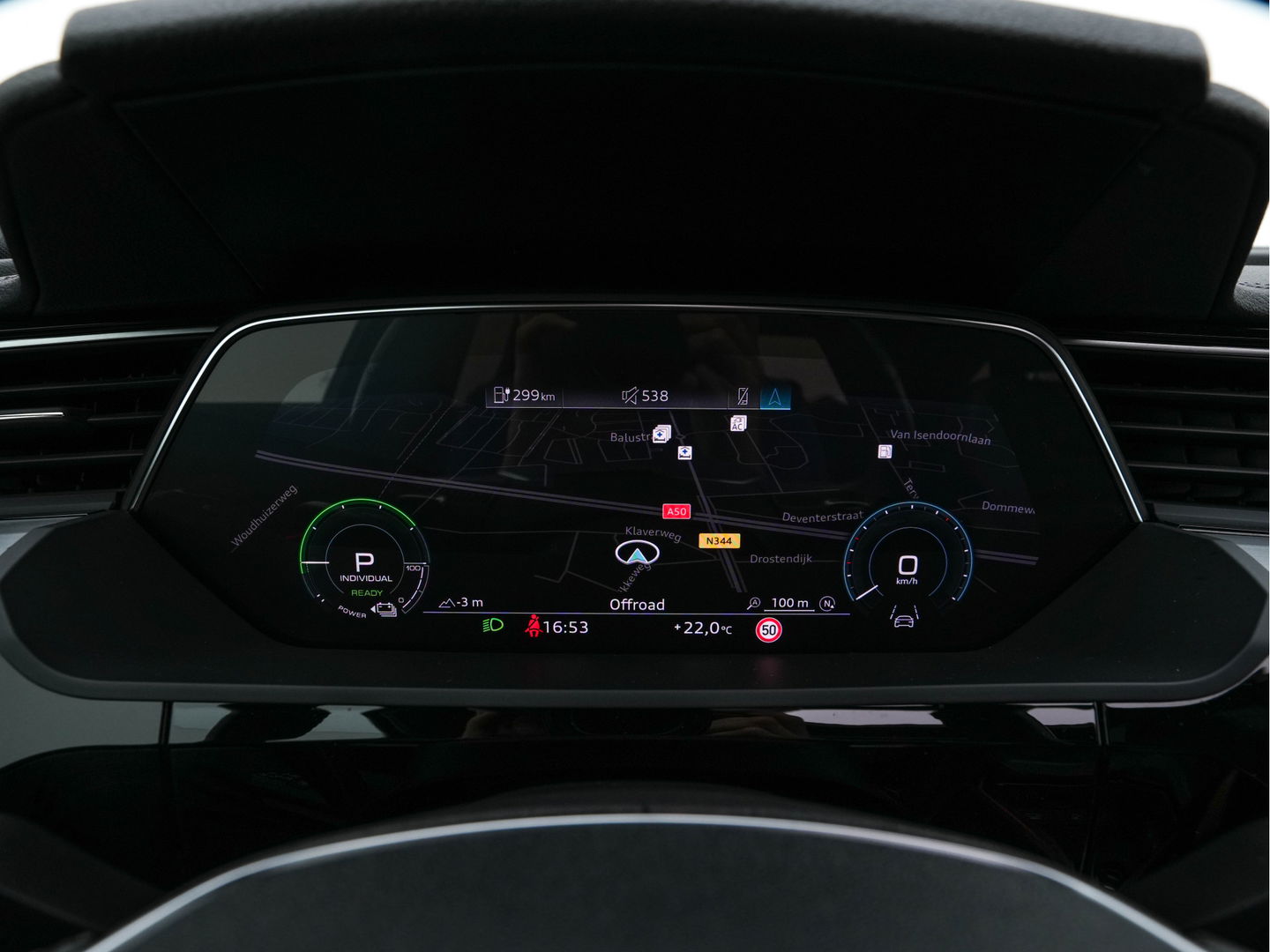 Audi e-tron Sportback 50 Quattro S-line Edition 71 kWh [ 3-Fase ] { SOH-100%} (INCL-BTW) *PANO | LEATHER-FABRIC | FULL-LED | ADAPTIVE-CRUISE | MEMORY-PACK | AIR-SUSPENSION | DIGI-COCKPIT | HEATED-SPORTSEATS | NAVI-FULLMAP | ECC | PDC | CRUISE | 20''ALU*