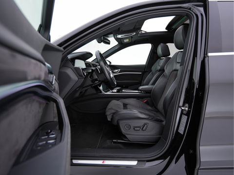 Audi e-tron Sportback 50 Quattro S-line Edition 71 kWh [ 3-Fase ] { SOH-100%} (INCL-BTW) *PANO | LEATHER-FABRIC | FULL-LED | ADAPTIVE-CRUISE | MEMORY-PACK | AIR-SUSPENSION | DIGI-COCKPIT | HEATED-SPORTSEATS | NAVI-FULLMAP | ECC | PDC | CRUISE | 20''ALU*