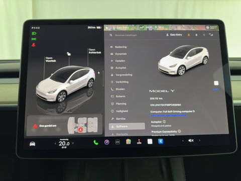 Tesla Model Y RWD 58 kWh [ 3-Fase ] {SOH-93%} (INCL-BTW) Aut. *PANO | AUTO-PILOT | LUXURY-LEATHER | TOP-VIEW | NAVI-FULLMAP | MATRIX-LED | DIGI-COCKPIT | KEYLESS | CAMERA | DAB+ | HEATED-COMFORTSEATS | PRIVACY-GLASS*